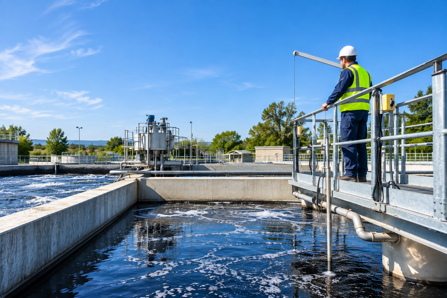 Audit traitement des eaux industrielles — expertise terrain